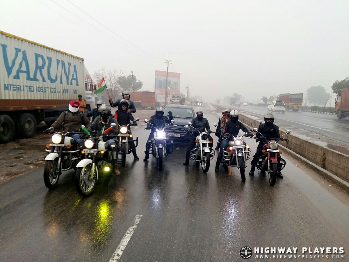Highway Players Republic Day ride to Chillax N Relax
