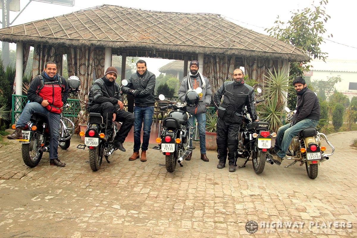 Highway Players ride to Hapur